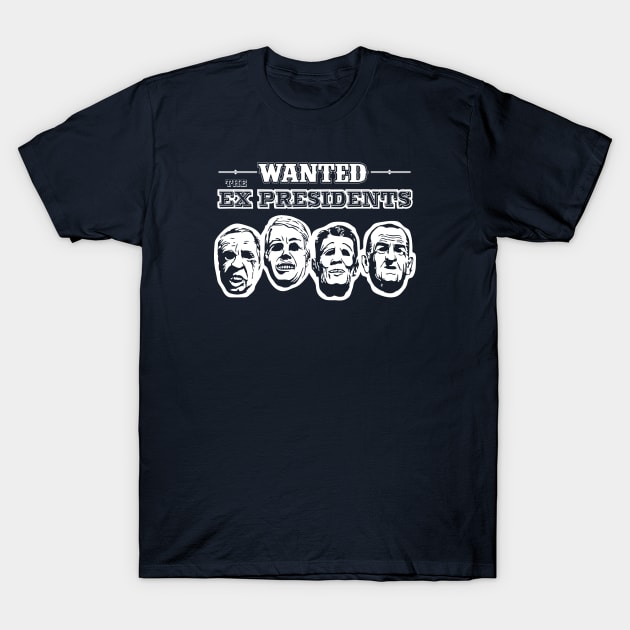 The Ex Presidents T-Shirt by Chewbaccadoll